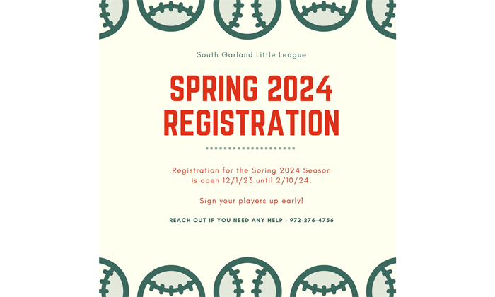 Spring 2024 Registration